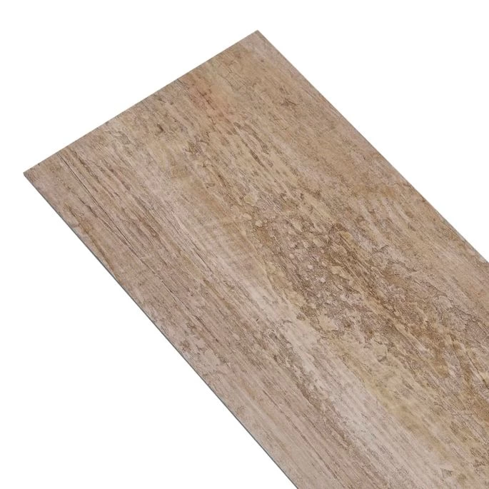 Planches De Plancher PVC 5,26 M² 2 Mm Délavage De Bois – Image 7
