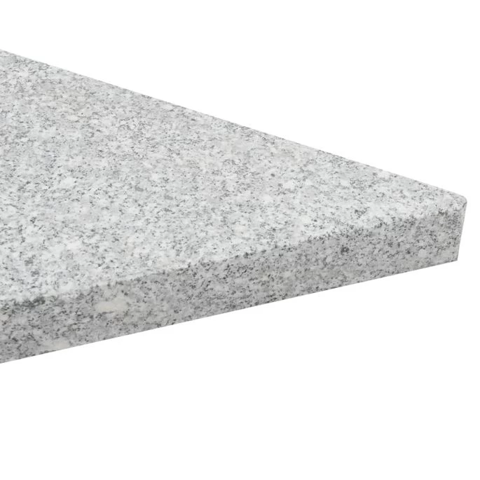 Plaques De Poids De Parasol 4 Pcs Triangulaire Granit Gris 60kg – Image 6
