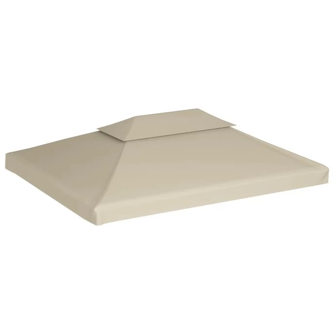 Recouvrement De Remplacement D'auvent 310 G/m² 3 X 4 M Beige – Image 4