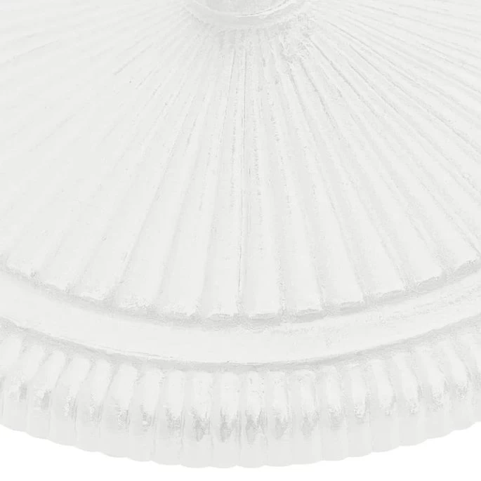 Socle De Parasol Blanc 45x45x30 Cm Fonte – Image 6