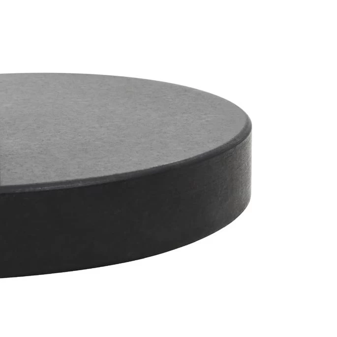 Socle De Parasol Granite 30 Kg Rond Noir 2 – Image 5