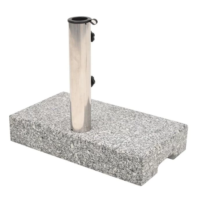 Socle De Parasol Granite Rectangulaire 25 Kg – Image 3
