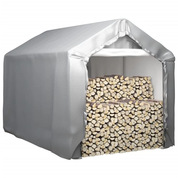 Tente De Rangement 180x300 Cm Acier Gris – Image 2