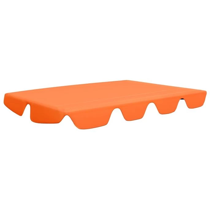 Toit De Rechange Balançoire Orange 188/168x110/145 Cm 270 G/m² – Image 2
