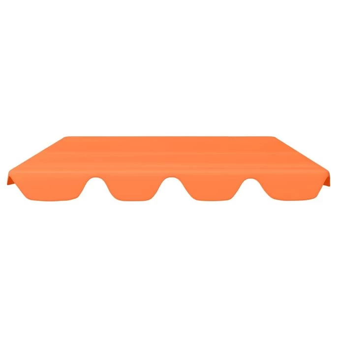 Toit De Rechange Balançoire Orange 188/168x110/145 Cm 270 G/m² – Image 3