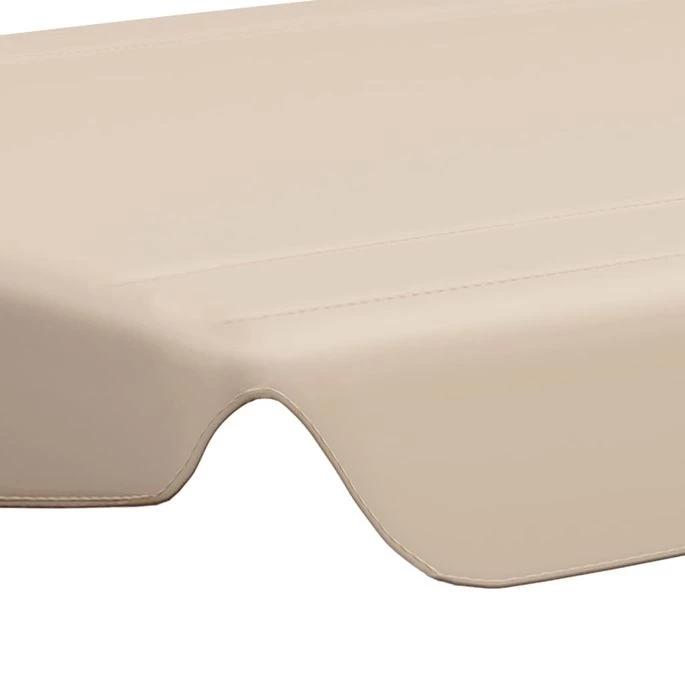 Toit De Rechange De Balançoire Beige 150/130x70/105 Cm – Image 5