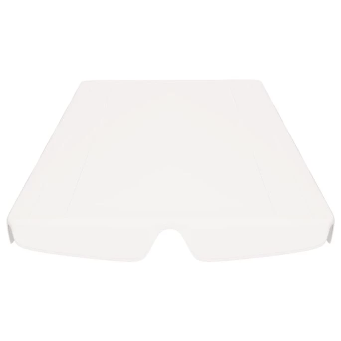 Toit De Rechange De Balançoire Blanc 150/130x70/105 Cm 270 G/m² – Image 4