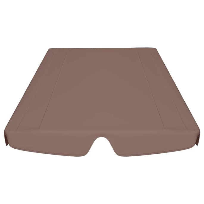 Toit De Rechange De Balançoire Marron 150/130x70/105cm 270 G/m² – Image 4