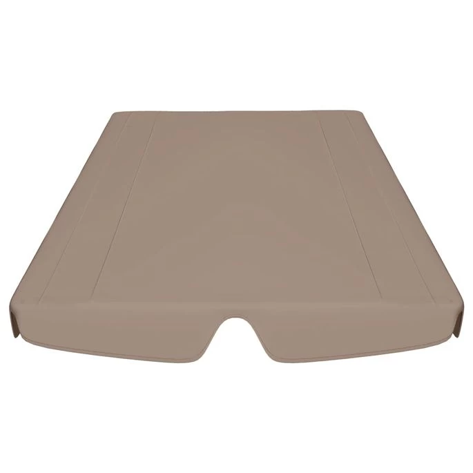 Toit De Rechange De Balançoire Taupe 150/130x70/105 Cm – Image 4