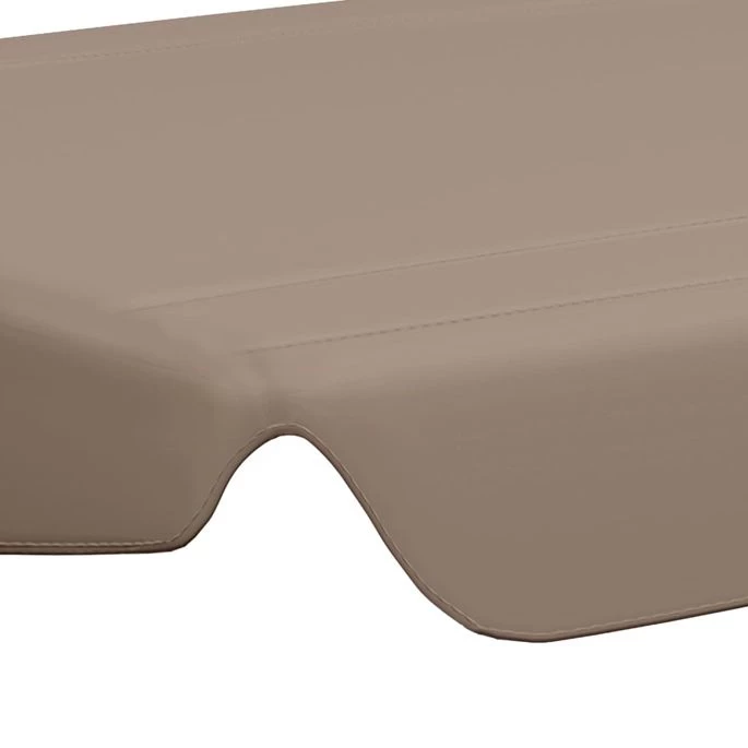 Toit De Rechange De Balançoire Taupe 150/130x70/105 Cm – Image 5