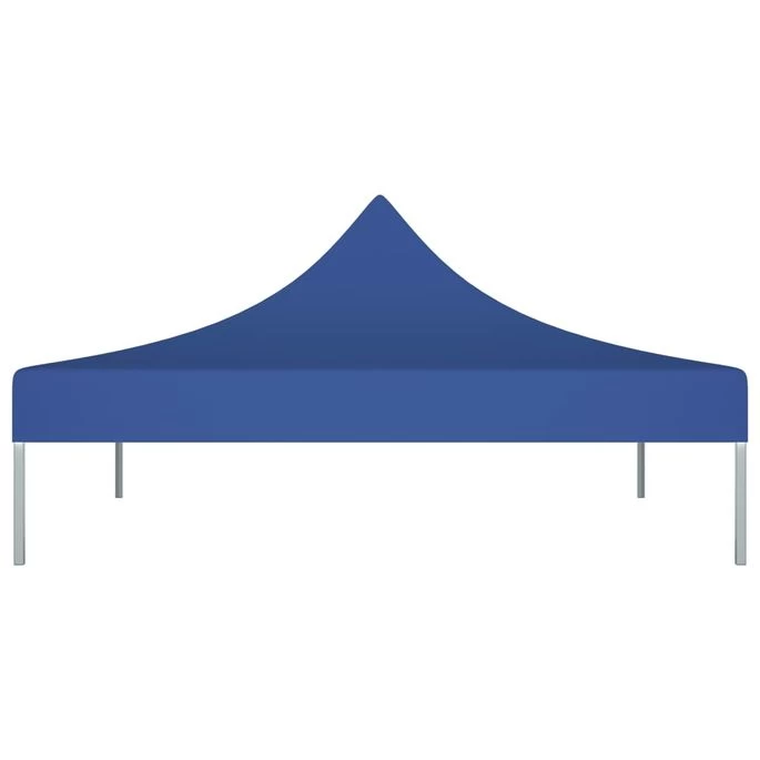 Toit De Tente De Réception 2x2 M Bleu 270 G/m² – Image 3