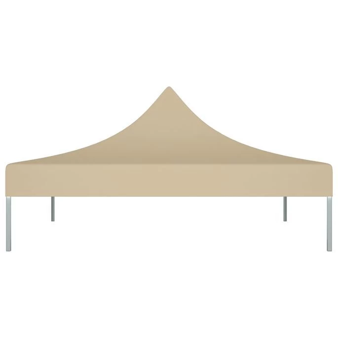 Toit De Tente De Réception 3x3 M Beige 270 G/m² – Image 3