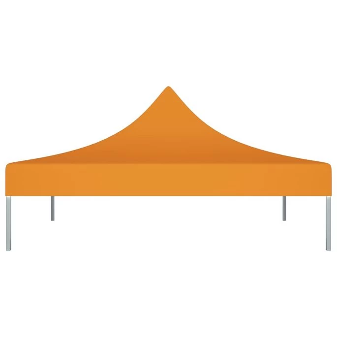 Toit De Tente De Réception 3x3 M Orange 270 G/m² – Image 3