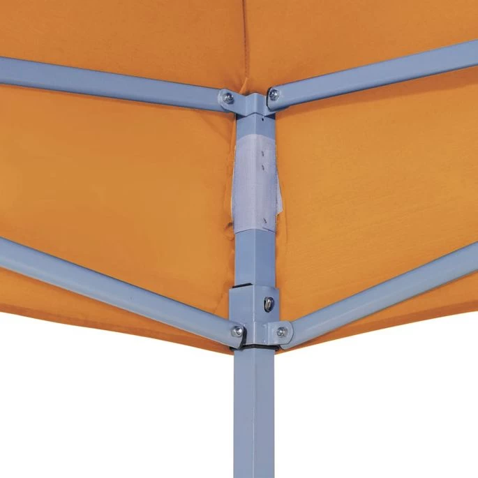 Toit De Tente De Réception 3x3 M Orange 270 G/m² – Image 4