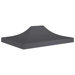 Toit De Tente De Réception 4,5x3 M Anthracite 270 G/m²