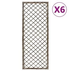 Treillis De Jardin 6 Pcs 45x120 Cm Saule 2