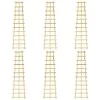 Treillis De Jardin 6 Pcs 50x170 Cm Bois De Pin Imprégné