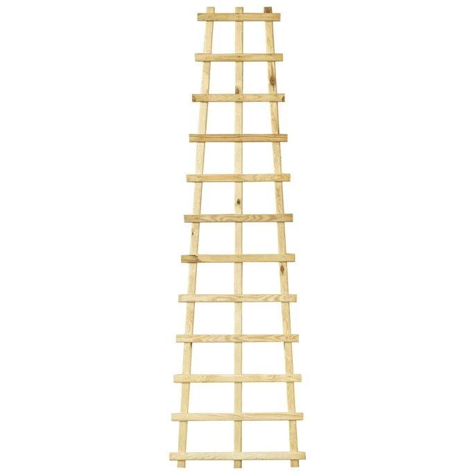 Treillis De Jardin 6 Pcs 50x170 Cm Bois De Pin Imprégné – Image 2