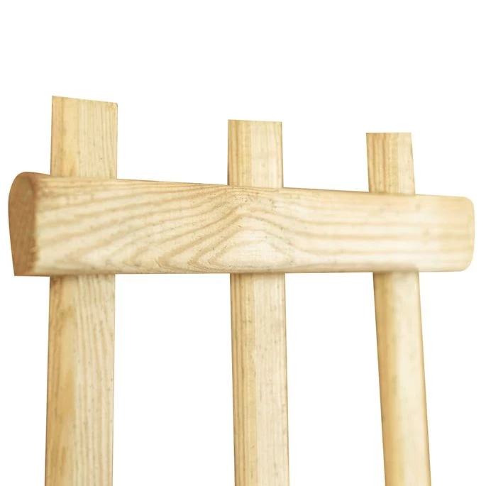 Treillis De Jardin 6 Pcs 50x170 Cm Bois De Pin Imprégné – Image 4