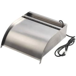 Ubbink Cascade Lame Nevada De Jardin 30 Cm Acier Inox Et éclairage LED