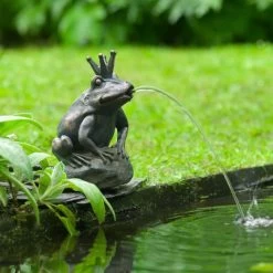 Ubbink Fontaine De Jardin à Cracheur Grenouille Roi