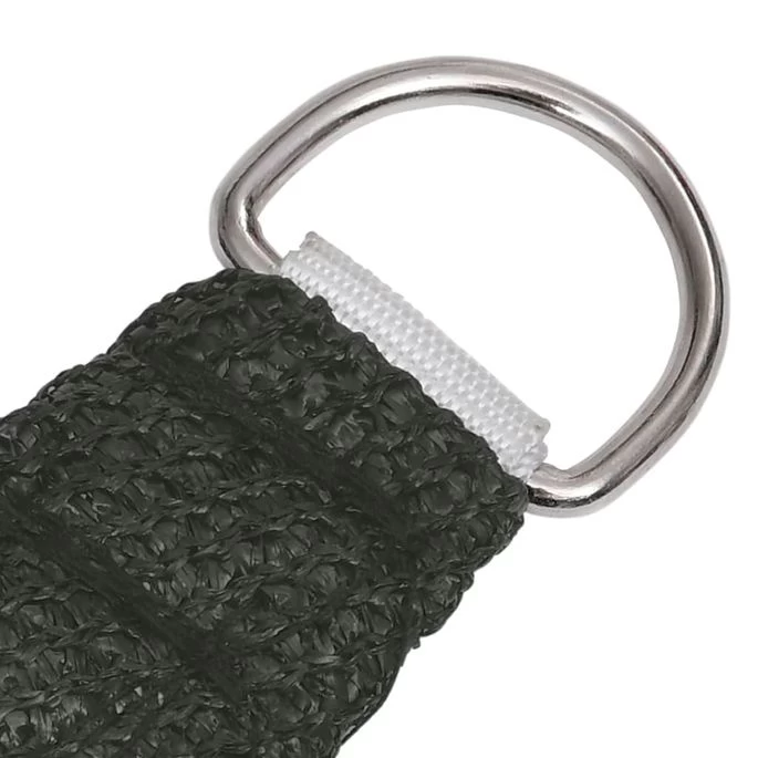 Voile D'ombrage 160 G/m² Anthracite 4x4x4 M PEHD – Image 4