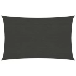 Voile D'ombrage 160 G/m² Anthracite 4x7 M PEHD