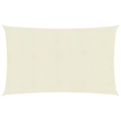 Voile D'ombrage 160 G/m² Crème 6x7 M PEHD