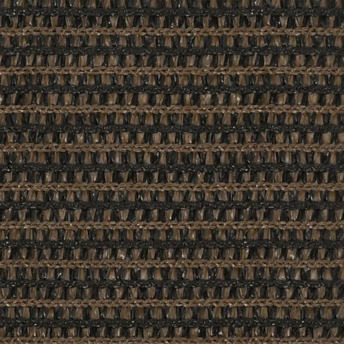 Voile D'ombrage 160 G/m² Marron 3,5x3,5x4,9 M PEHD 2 – Image 2