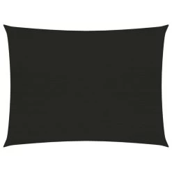 Voile D'ombrage 160 G/m² Noir 6x7 M PEHD