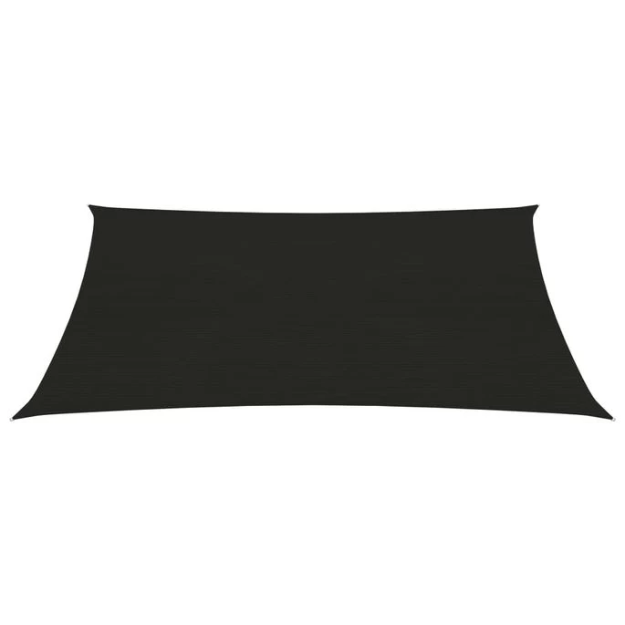 Voile D'ombrage 160 G/m² Noir 6x7 M PEHD – Image 3