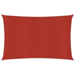Voile D'ombrage 160 G/m² Rouge 2x3,5 M PEHD