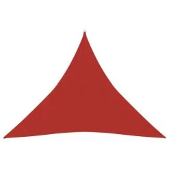 Voile D'ombrage 160 G/m² Rouge 3x3x3 M PEHD