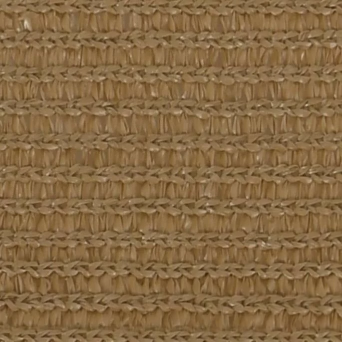 Voile D'ombrage 160 G/m² Taupe 2,5x3 M PEHD – Image 2