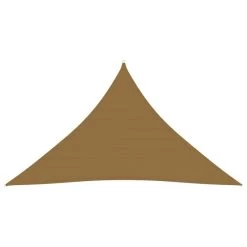 Voile D'ombrage 160 G/m² Taupe 3,5x3,5x4,9 M PEHD