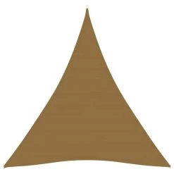 Voile D'ombrage 160 G/m² Taupe 5x6x6 M PEHD