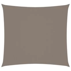 Voile De Parasol Tissu Oxford Carré 2x2 M Taupe