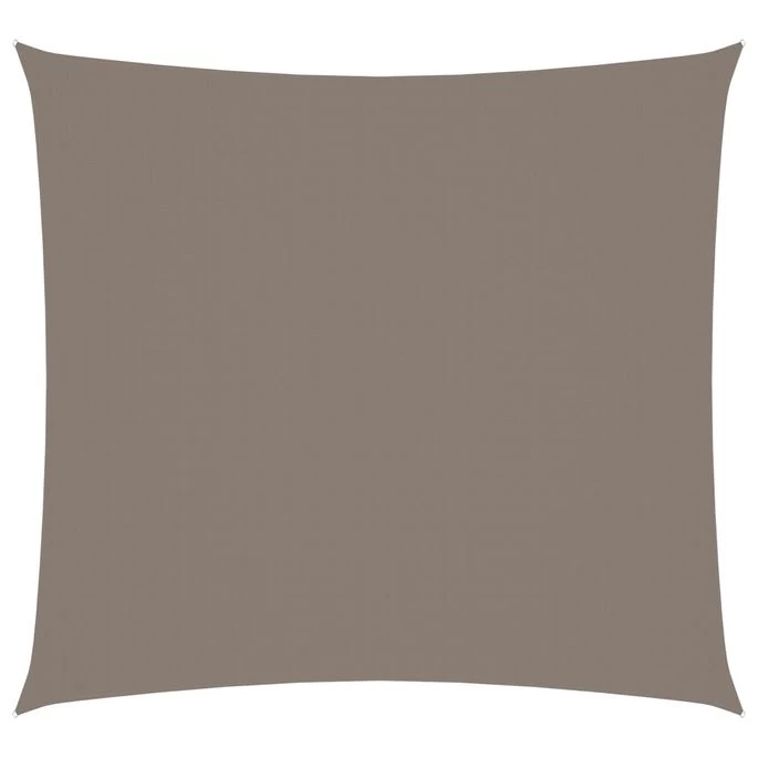Voile De Parasol Tissu Oxford Carré 2x2 M Taupe