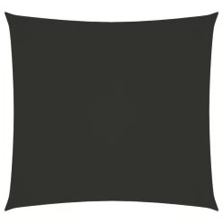 Voile De Parasol Tissu Oxford Carré 7x7 M Anthracite