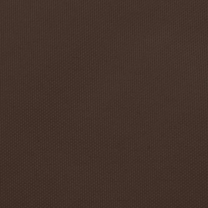 Voile De Parasol Tissu Oxford Rectangulaire 3x4,5 M Marron – Image 2