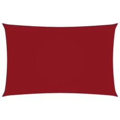 Voile De Parasol Tissu Oxford Rectangulaire 5x8 M Rouge