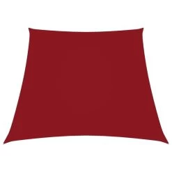 Voile De Parasol Tissu Oxford Trapèze 3/4x2 M Rouge